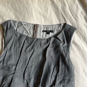 Hugo Boss Charcoal Sleeveless Dress